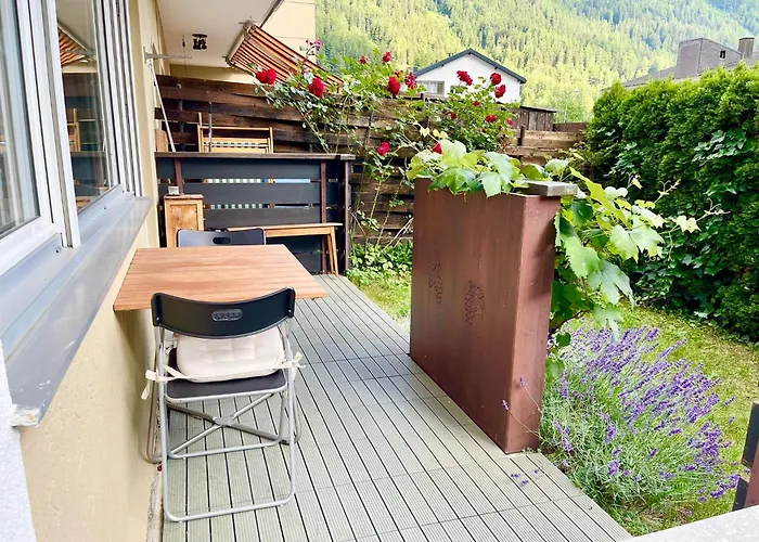 Sunny-nest, Garden Leukerbad